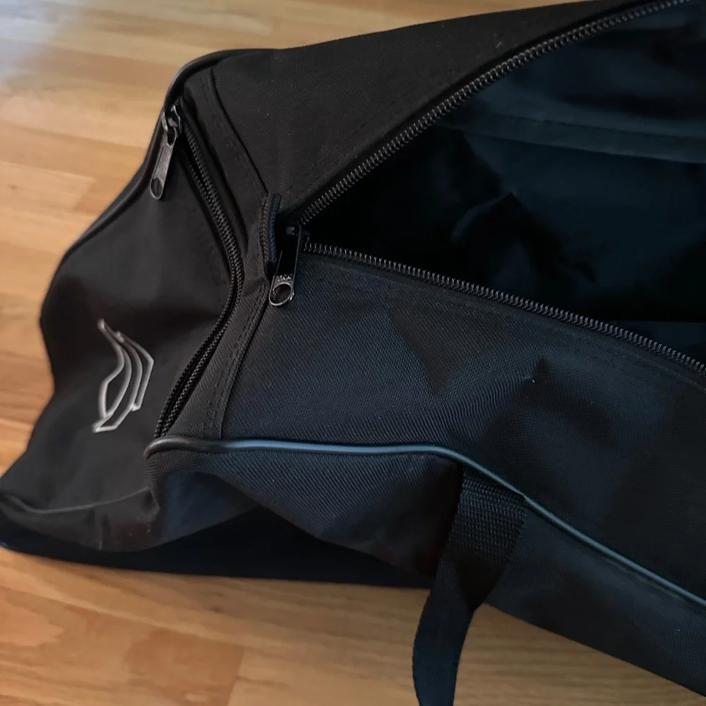 NWOT Harley Davidson Black Touring Travel Bag Canvas Duffle Bag